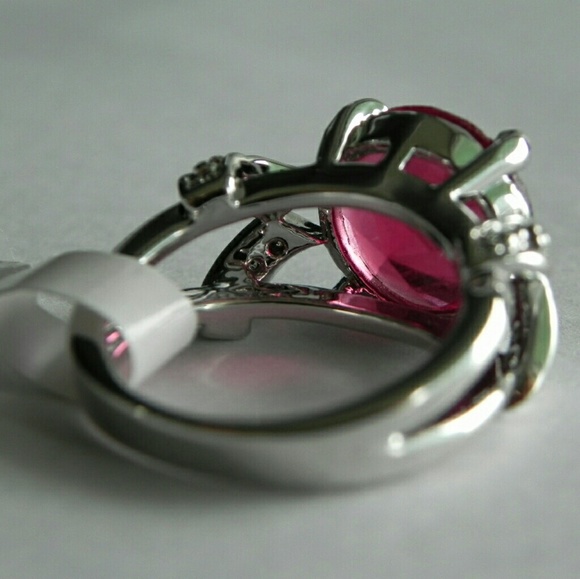 3.77 CTW Pink Tourmaline Ring Size 6 ( US ) - Picture 4 of 8